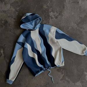 Sudadera con Capucha Extra Grande para Hombre, Gruesa, con Cierre Completo, Estilo Desgastado, Lavada, Decolorada por el Sol, Felpa Francesa, 100% Algodón - Product Image 2