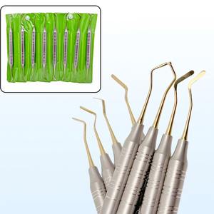 Kit de 8 Espátulas de Resina Compuesta Dental para Rellenos, Instrumentos de Reparación Dental, Herramientas de Restauración Odontológica - Product Image 1