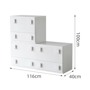 El gabinete modular moderno del cajón puede liberar la combinación Unidad de almacenamiento multifuncional del hogar Organización del Gabinete de almacenamiento - Product Image 5