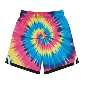 Shorts en maille décontractés pour hommes de haute qualité, service OEM, nouveau design tendance, impression par sublimation de logo, séchage rapide, léger, 100% - Product Image 6