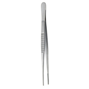 Pinzas Quirúrgicas Rectas TC DeBakey para Tejidos, Pinzas de Pulgar Quirúrgicas de 15 cm, Pinza Vascular Atraumática de 1.5 mm de Acero Inoxidable - Product Image 4