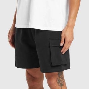 Haute qualité hommes coton polaire Cargo Shorts pour hommes 100% coton Cargo Board Shorts avec logo personnalisé Sweat Shorts mâle - Product Image 1