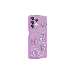Coque en silicone brillante à relief gaufré pour Samsung Galaxy A13 4G Plus, blanche, protection arrière, emballée, pour téléphone portable - Product Image 4