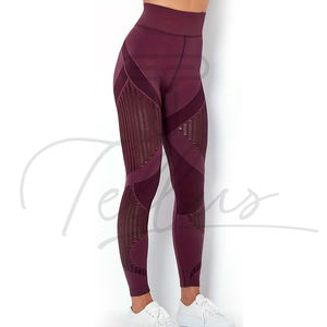 Leggings de Yoga de Cintura Alta hasta el Tobillo para Mujer, Estilo Moderno, Sólidos, Cómodos, Transpirables, de Spandex/Nailon, con Efecto Push-Up - Product Image 2