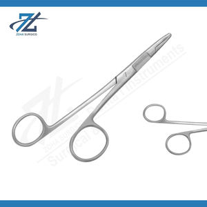 Ciseaux/porte-aiguilles Gillies de haute qualité, 158 mm, main droite, en acier inoxydable, instruments chirurgicaux manuels, certifiés CE, classe II - Product Image 6