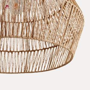 Hot Items <b>Rattan</b> Bamboo Jute Lampshade Natural Bamboo <b>Pendant</b> <b>Light</b> for Home Kitchen Hotel Decoration From Viet Mai Lan - Product Image 4