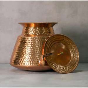 Enfriador de Agua Fría Decorativo de Cobre con Diseño Martillado, con Soporte, Portátil, Ecológico y de Alta Calidad para Uso Doméstico, en Oficinas y Hoteles - Product Image 6