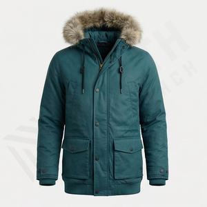 Chaqueta Parka Informal de Color Sólido para Hombre, Ropa de Calle, Nueva Moda, Cortavientos, Térmica, Aislante, para Invierno, Nieve, Gruesa - Product Image 1