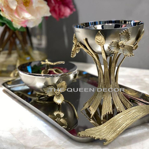 Quemador Bakhoor de Metal de Venta caliente para decoración del hogar y fragancia, quemador de incienso moderno árabe de Oriente Medio para fragancia - Product Image 1