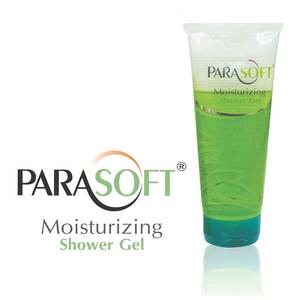 Gel de baño de ducha hidratante Parasoft con manteca de karité, glicerina y vitamina E para pieles secas, opacidad, - Product Image 2