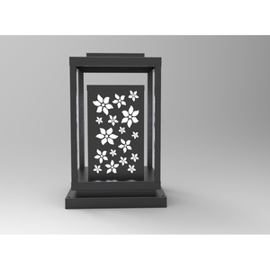 DNT.002.08 Lámpara Solar de Jardín Premium con Fuente LED, Luz Blanca Cálida y RGB, IP65 Impermeable, Cuerpo de Acero Inoxidable para Hoteles - Product Image 3