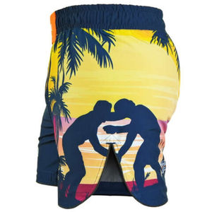 Pantalones cortos ligeros de MMA al por mayor con cintura elástica cómoda último diseño OEM ropa de artes marciales para la venta en línea - Product Image 2