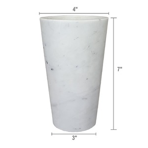 Tarro de piedra para velas, soporte para velas de mármol, candelabros de lujo a granel para decoración del hogar, bodas y eventos, mármol de gran venta - Product Image 3