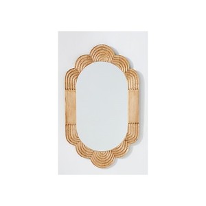 Espejo de decoración de pared de estilo de diseño moderno con forma única y bordes elegantes mejora la decoración del hogar y lo convierte en una pieza destacada - Product Image 3