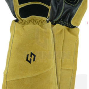 Gants de soudage en cuir TIG HANAN INDUSTRIES HE-1401, best-sellers, respirants, confortables, anti-chaleur, imperméables, souples et flexibles - Product Image 4