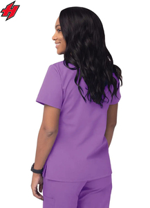 Personalizado Unisex de moda elástico tejido Jogger trajes médicos de funcionamiento al por mayor Hospital enfermería uniformes conjuntos - Product Image 4