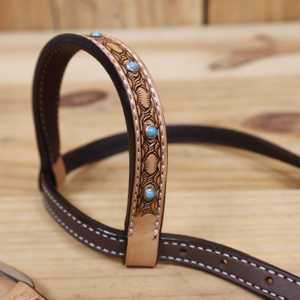Ensemble de selle de cheval de roping occidental de haute qualité, durable, en cuir véritable, couleurs personnalisées, taille de siège 14 à 18 pouces, équitation - Product Image 4