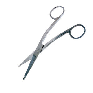 Meilleures ciseaux à pansements incurvées et angulaires de 140 mm, ciseaux en métal Knowles pour pansements en plâtre, ciseaux Lister à coupe droite pour pansements par SurgiRight - Product Image 2