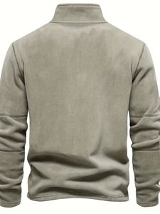 OEM Service Sweat à capuche zippé à manches longues pour hommes, dernière conception avec logo personnalisé, différentes couleurs, nouvelles bases de sweat-shirt, coton mélangé - Product Image 3