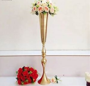 Florero de bajo precio, decoración de mesa para sala de estar, florero de Metal, florero de Metal para sala de estar - Product Image 1