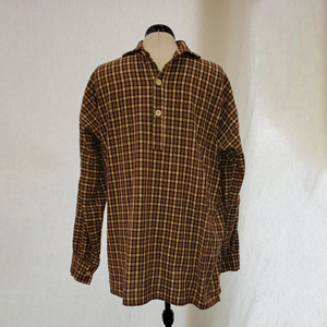 เสื้อเชิ้ตผ้าฝ้ายสไตล์อเมริกันยุคศตวรรษที่ 19 แบบจำลองเสื้อผ้ายุคสงครามกลางเมือง เสื้อเชิ้ตยุคสงครามกลางเมือง ยูเนี่ยน อเมริกัน แอพเพิร์ล - Product Image 2