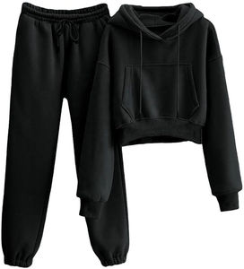 Ensemble de survêtement pour femmes, 2 pièces, pantalon de jogging, sweat-shirt avec pantalon de survêtement, sweat-shirts à capuche oversize - Product Image 6