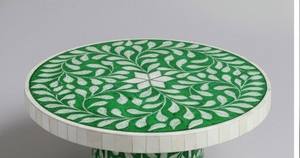 Elegante Soporte para Tartas Cuadrado con Incrustaciones de Hueso, Ecológico, Tamaño Personalizado Disponible, Accesorio Moderno para Decoración de Tartas para Hogares con Estilo - Product Image 2