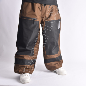Hot Selling Men's Winter Ski Baggy Pants Waterproof Outdoor Snowboard Wear for Adults Windproof Zipper Skiing <b>Skateboarding</b> Pant - Product Image 1