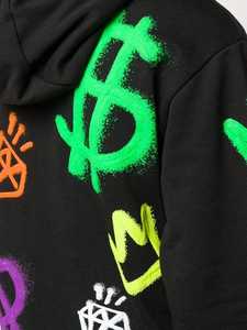 Sweatshirts unisexes en coton 300GSM sweats à capuche confortables, chauds et durables vêtements décontractés fourniture directe d'usine de logo personnalisé en gros - Product Image 4