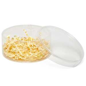 <b>Clear</b> Round <b>Plastic</b> <b>Containers</b> for Home Decoration - Product Image 2