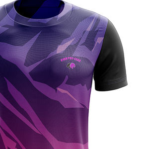 T-shirt de performance pour hommes Tissu léger Séchage rapide Design personnalisé Parfait pour le sport et le fitness Matériau respirant et doux - Product Image 3