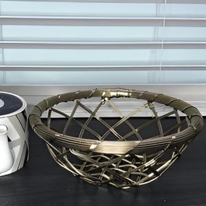 ชามลวดโลหะสำหรับเก็บในห้องครัวหรูหราชามเก็บลวดทำเองได้ - Product Image 6