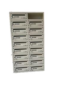 Buzones de Correo Americanos Soldados Hu-Buy para Exteriores, Residenciales, para Apartamentos, con Cerradura, Tipo Clúster, de Metal Grande, para Cartas, Color Personalizable - Product Image 3