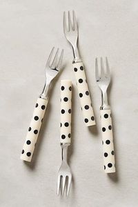 Juego de cubiertos rústicos de acero inoxidable con pulido de espejo, cubiertos de Metal duraderos para cocina de granja, comedor al aire libre, mango de madera - Product Image 5