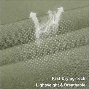 กางเกงผู้ชายผ้าแคนวาสน้ำหนักเบามีสไตล์ - Product Image 6