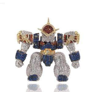 Joyería fina personalizada 925 Plata 10K 14K Oro Moissanite Diamante Colgante IGI Certificado Iced Hip Hop Style Factory Direct Christian - Product Image 1