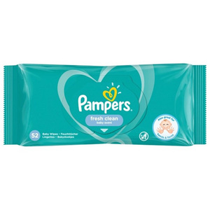 PAMPERS TOALLITAS PARA BEBÉ SENSIBLES SUAVE Y LIMPIO GENTE 52PC - Product Image 4