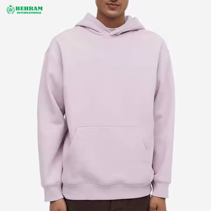Sweat à capuche unisexe personnalisé en molleton épais 100 % coton, coupe classique, séchage rapide, respirant, pour l'automne, style streetwear - Product Image 1