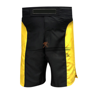 กางเกงมวยขาสั้นผ้าโพลีเอสเตอร์สำหรับผู้ชายกางเกงออกกำลังกายแบบไทยสวมใส่สบายมีขนาดพลัสไซส์ - Product Image 4