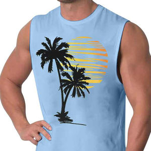 Nouveauté : Débardeur Homme Personnalisé en Tricot Spandex/Coton Respirant, Style Urbain, Faible MOQ pour Vente en Ligne - Product Image 4