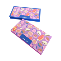 Hochwertige Großhandel benutzer definierte Logo Mini leere Make-up Lidschatten Palette Box magnetische recycelte Materialien Matt Laminierung Prägung