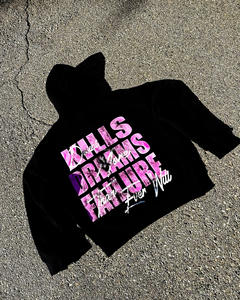 Haute qualité 100% coton pull à capuche imprimé personnalisé polaire surdimensionné avec goutte épaule épais tissu lourd pour l'hiver - Product Image 5