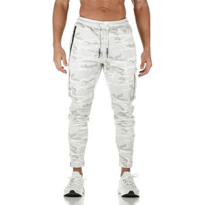 High Quality Men's Heavyweight <b>Fleece</b> Cargo Sweatpants Customized Work Casual Sport Style Anti Pilling Fabric <b>Trousers</b> - Product Image 1