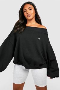 Nouveau sweat-shirt pour femme en molleton de coton épais, grande taille, respirant, élégant, col large, automne/hiver - Product Image 6
