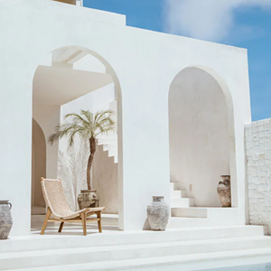 Nouveaux modèles de meubles chaise longue d'extérieur bois de teck naturel avec corde rotin meilleure qualité-Dahayu - Product Image 4