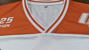 <b>Cropped</b> Oversized Vintage Custom Polyester <b>Cropped</b> Retro Soccer Jersey Streetwear Oversized American Mesh Jersey Football - Product Image 4