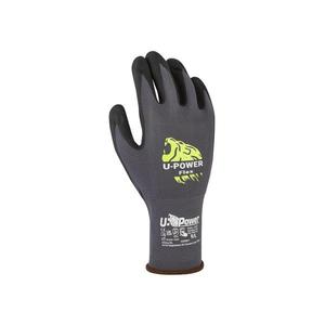 U-POWER FLEX Black/Grey <b>Touch</b> Screen Safety <b>Gloves</b> 144 Pairs - Product Image 1