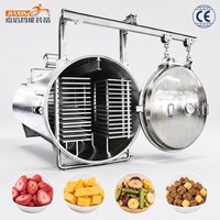 Lyophilisateur sous vide JXFD-2000, capacité de 2000 kg, en acier inoxydable SUS304, pour la transformation alimentaire