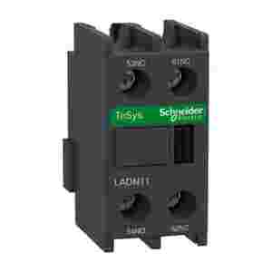 Bloc de contact auxiliaire TeSys D LADN11 pour SCHNEIDER ELECTRIC avec 1 NO + 1 NF et bornes à vis - Product Image 1