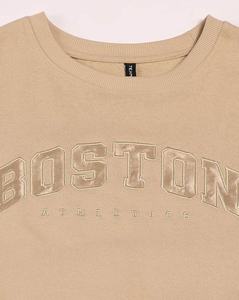 เสื้อยืดทรงบ็อกซี่สำหรับผู้หญิงรุ่นใหม่ล่าสุด |   เสื้อยืดแขนสั้นลำลองผ้าฝ้าย 100% สำหรับฤดูร้อน |   เสื้อยืดผู้หญิงสั่งทำขายส่ง - Product Image 5